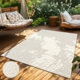 thumbnail image 5 of Paco Home Area Rug Boho Design with Modern Carved Pattern in Cream - 7'10" x 11'2" (8'x11'), 5 of 6