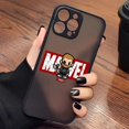 thumbnail image 3 of Funda para iPhone Apple 14 13 11 12 MINI Pro XS Max XR X 7 SE 2022 2020 6 6S Plus, carcasa con dibujos animados de Los vengadores de Marvel, 3 of 5