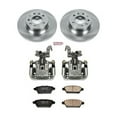 thumbnail image 2 of PowerStop Rear Stock Replacement Brake Pad and Rotor Kit with Calipers Fits: FORD LINCOLN MAZDA MERCURY Select Models KCOE2450, 2 of 5