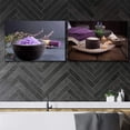 thumbnail image 2 of wall26 - 2 Panel Canvas Wall Art - Spa Still Life with Bath Salts and Towels - Giclee Print Gallery Wrap Modern Home Art Ready to Hang - 24"x36" x 2 Panels, 2 of 4