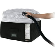 Compactor Storage Bags Vacuum Sealed Space Saving Bags - Black Infinity- Medium (16.5x10x16.5)