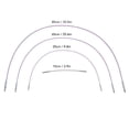 thumbnail image 4 of Juego De Agujas De Tejer Circulares Intercambiables, Juego De Agujas De Tejer Intercambiables Desmontables Portátiles Longitud Extendida 10 Cm 25 Cm 65 Cm 85 Cm Cable Para, 4 of 7
