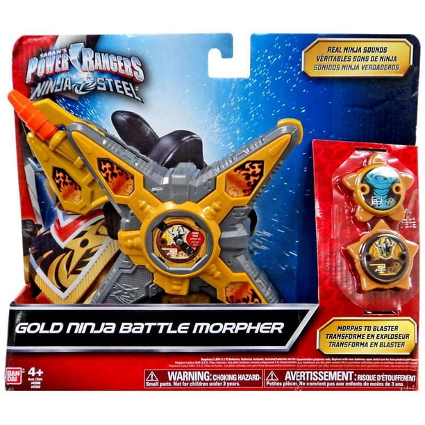 Power Rangers Ninja Steel Gold Ninja Battle Morpher