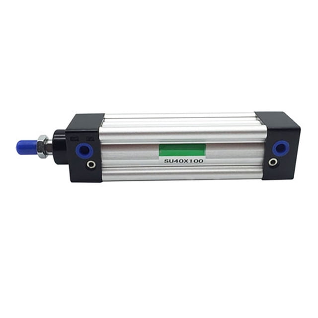 Cylindre Pneumatique Standard SU32/40/50/63mm Alésage Double Action 25-1000mm Course Cylindre d'Air, Multifonctionnel