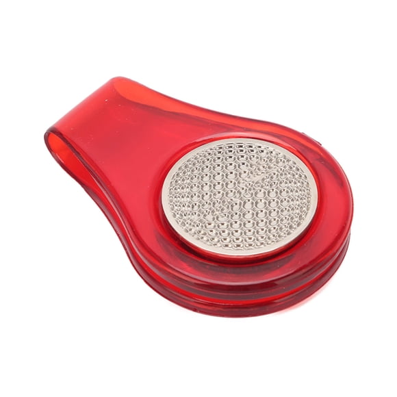 Magnetic Hat Clip, Simple Tight PU Iron Hat Clip For Position Marking Red