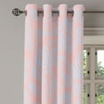 thumbnail image 3 of Ambesonne Grommet Curtain, , 50"x72", Pale Pink and Pale Azure Blue, 3 of 5