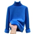 thumbnail image 2 of FDGIU ‌‌‌‌‌‌‌Women's Sweater Wool Blend - Basic Slim Fall Winter Knitted Pullover Long Sleeve, 2 of 4