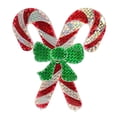 thumbnail image 2 of Northlight Lighted Candy Cane Outdoor Christmas Window Silhouette - 48", 2 of 2