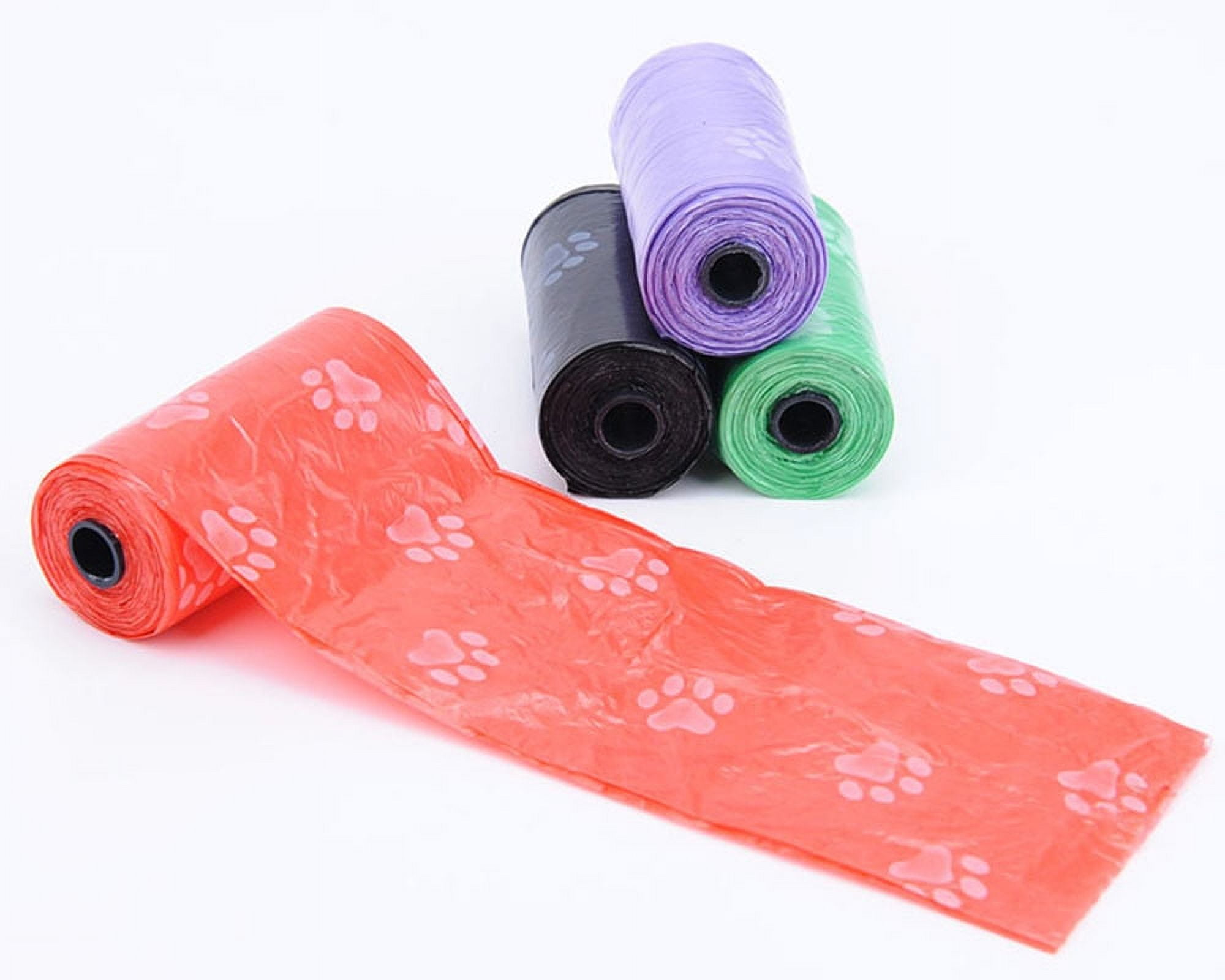Pet Supplies 750PCS Dog Poop Bags for Waste Refuse Cleanup,Doggy 50 Roll Replacements for Outdoor Puppy Walking and Travel, Leak Proof and Tear Resistant, Thick Plastic(10.2"*12.6",Multicolor)