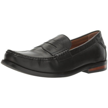 Cole Haan Men's Pinch Friday Contemporary Hand Stained Leather Black Ankle-High Loafer - 11.5M