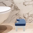 thumbnail image 4 of TAILTOSS Foldable Potty Stool PP Simple Appearance Bathroom Use for Adults 1Pcs, 4 of 5