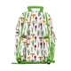 thumbnail image 4 of LEGO Iconic Prints Kids School Backpack Bookbag, for Travel, On-the-Go, Back to School, Boys and Girls, with Adjustable Padded Straps and Fun patterns, Warm Bouquet, 4 of 5