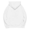 thumbnail image 5 of HAPIMO Women's Oversize Hoodies Casual Long Sleeve Pullover Tops Fall Classic Comfy Hoodie Solid Kangaroo Pocket Hooded Sweatshirts White S, 5 of 5