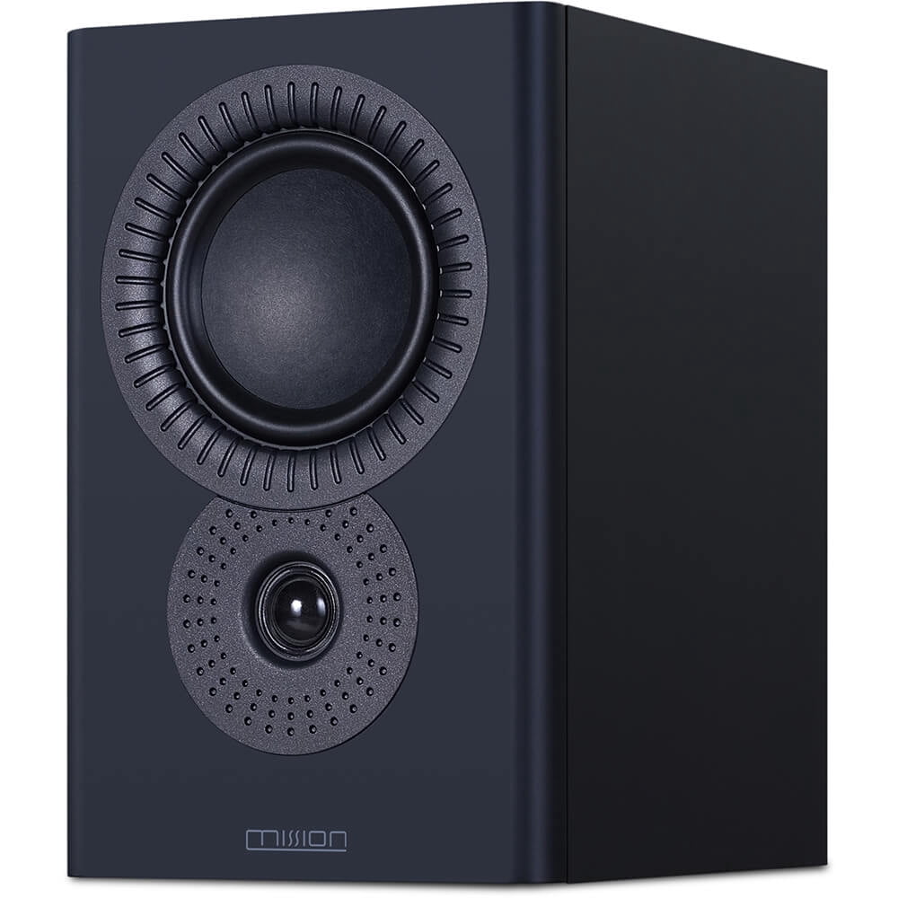 Mission LX2MKIIBK LX-2 MKII 2-Way Bookshelf Speaker - Lux Black