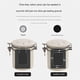 thumbnail image 2 of Coffee Canister Airtight Bean Container Storage Box 1.5L Black, 2 of 5