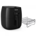 thumbnail image 2 of (Open Box) Philips HD9622/96 Viva Collection Air Fryer with Double Layer Rack (Black), 2 of 3