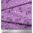 thumbnail image 2 of Soimoi Viscose Chiffon Fabric Flower Basket & Bicycle Transport Print Fabric by Yard 42 Inch Wide, 2 of 3