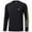 Black/Yellow Logo, variant on Men’s UPF 50+ Sun Protection Long Sleeve Shirts Quick Dry Performance SPF UV Shirt for Outdoors Fishing Hiking FS31M