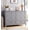 Grey, variant on IdealHouse 6 Drawer Dresser for Bedroom, Simply Modern Wood Double Dresser with Deep Drawers, Storage for Living Room, Hallway Entryway, Black