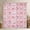 Pink, variant on Erosebridal Brown Football Black Out Curtains, Kawaii Stars Print Curtains Pack of 2 (42x63 Each) for Boys and Girls