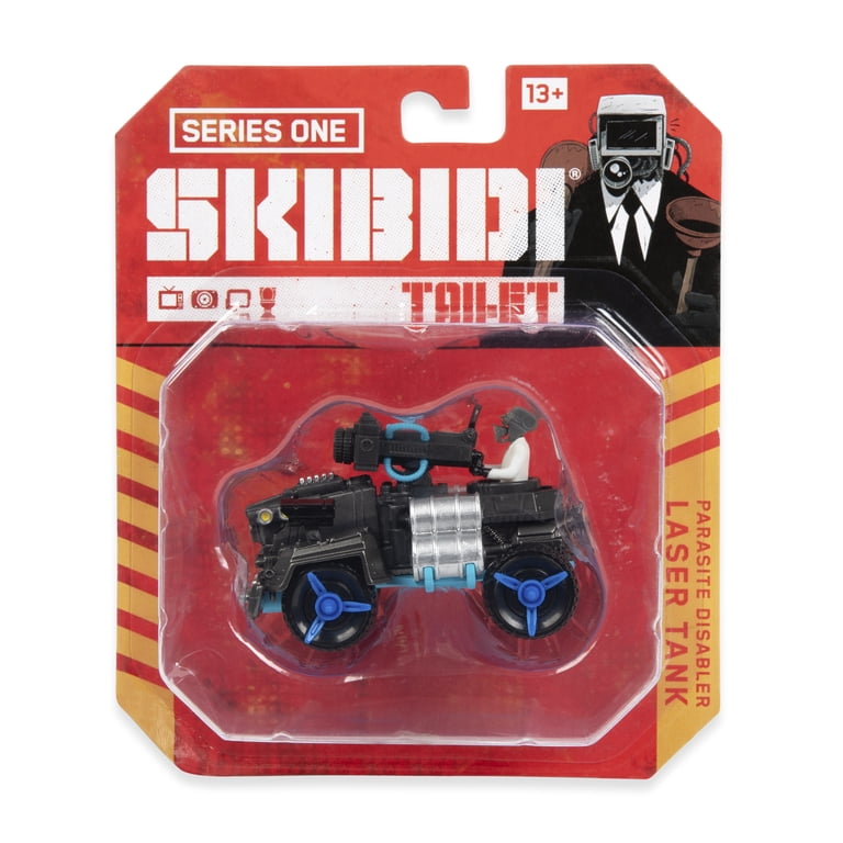 Skibidi Toilet 1:64 Diecast Vehicle - Parasite Disabler Laser Tank
