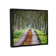 thumbnail image 4 of Stupell Industries Aligned Trees Along Orchard Path Nature Tunnel Photograph Metallic Gold Floating Framed Canvas Print Wall Art, Design by James Dobson, 4 of 5