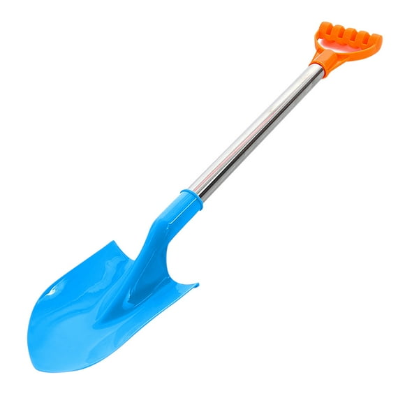 YoaNJYGR Pelles de Plage pour Enfants Pelle à Neige en Métal pour Enfants Pelle de Plage pour Enfants avec Manche en Acier Inoxydable