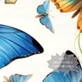 thumbnail image 3 of Butterfly Chic Chiffon Yarn Head Scarf - Translucent Light and Breathable Silk Chiffon Scarf for Women - 180*73 Size Elegant Fashion Accessory, 3 of 6