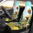 thumbnail image 2 of Yiaed Cartoon Mushroom House Print Car Seat Covers,Universal Auto Seats Protector Fits for Car,SUV Sedan,Truck,Automotive Seat Covers & Accessories(Two packs), 2 of 7