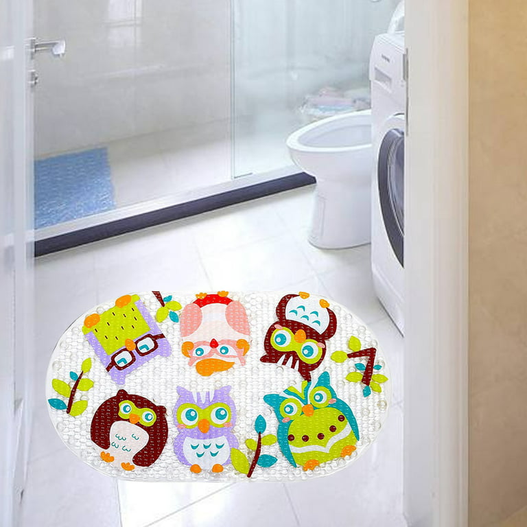 Source PVC Printed Non Slip Animal Bath Mat Extremely Comfortable Plastic  Children's Ultra Thin Bathroom Mat on m.