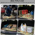 thumbnail image 3 of DISNIMO Car Cargo Mat Deer Butterfly Flower Print Anti-Slip Car Trunk Liner Scratch-Proof Cargo Mar Car Boot Liner Machine Washable Dog Seat Cover Fits for SUV Sedan Truck, 29" x 39", 3 of 7