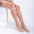 thumbnail image 3 of Neo G Sheer Compression Socks 15 - 20mmHg Comfort Knee Highs X Large - Tan, 3 of 9