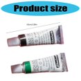 thumbnail image 3 of 2PCS Creative Watercolor Paint Barrettes Hair Styling Ornaments Metal Hair Clip For Student And Art Lover Hair Decors, 3 of 4