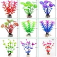 thumbnail image 4 of keepw New 1PC Plastic Simulated Water Grass Artificial Plants Aquarium Fish Tank Ornament Landscape Decor Random Style 1pcs 1Set, 4 of 6