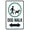 Warning Sign 3, variant on Dog Walk Owners Clean Up Leash Dogs Sign 8"x12" - Dog Leash Security Metal for Business Home Outdoor Indoor Garage Street Wall