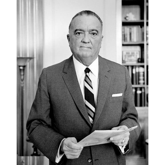 Print: Edgar J. Hoover, 1961