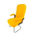 thumbnail image 4 of AMLESO Stretchy Office Armchair Cover Slipcover for Computer Chair Desk Chair yellow, 4 of 8