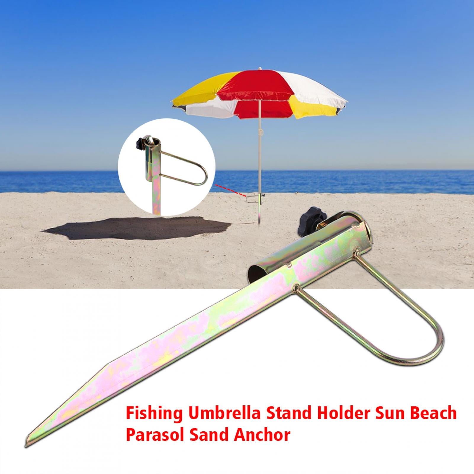 OTVIAP OTVIAP Beach Umbrella Stand Holder,1Pc Iron Sun Beach Fishing