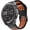 black orange, variant on Watch Strap for Fenix 7/Fenix 5/5 Plus/Fenix 6/6 Pro, 22mm Quick Fit Silicone Replacement Band