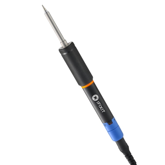 Soldador iFixit FixHub 100 W USB-C con temperatura ajustable