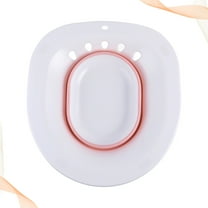 Pretyzoom 1Pcs Portable Sitz Bath Women for Health Care Wall Attachable White