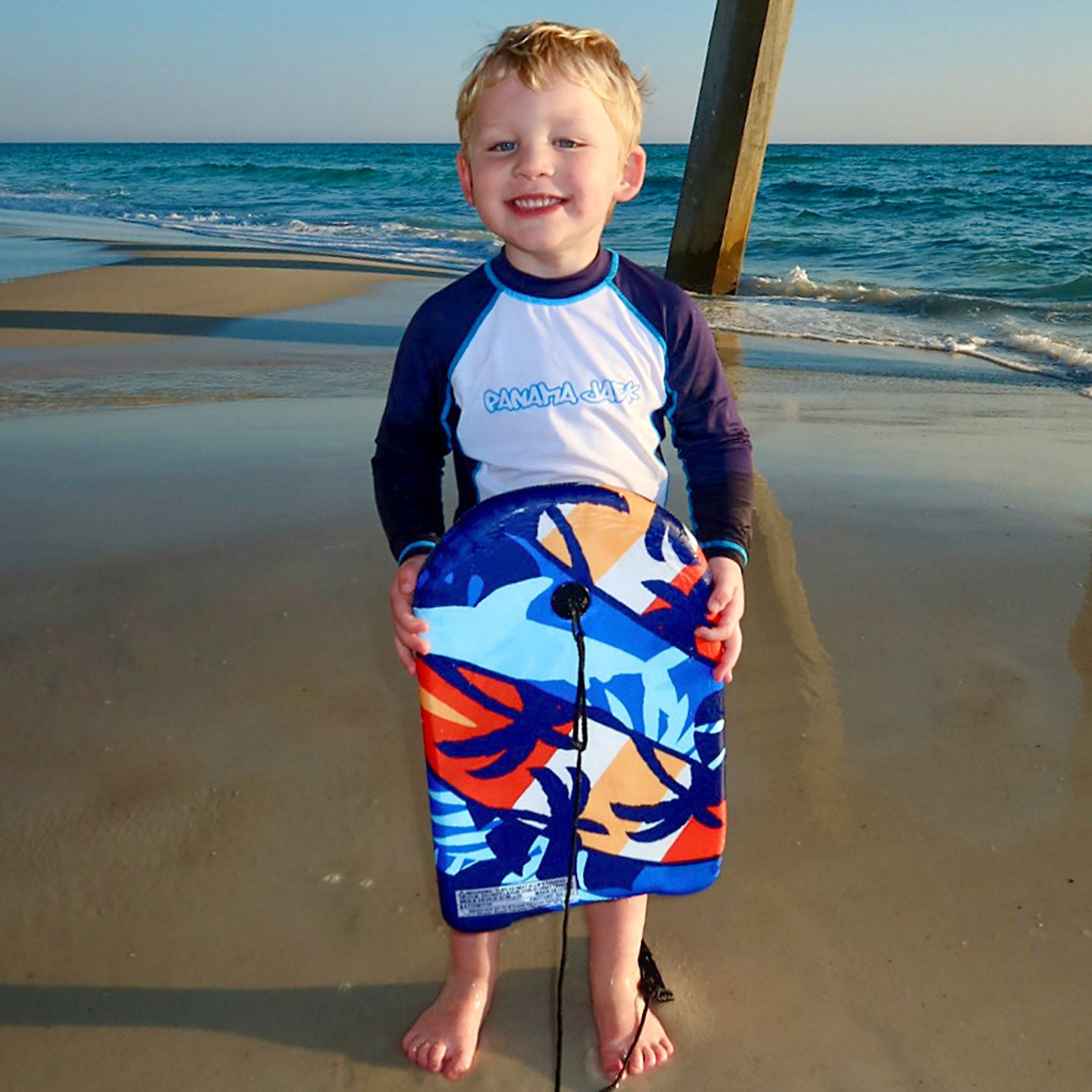 Bluewater Beach 18" Foam Bodyboard Ages 3+, Surfboards Print