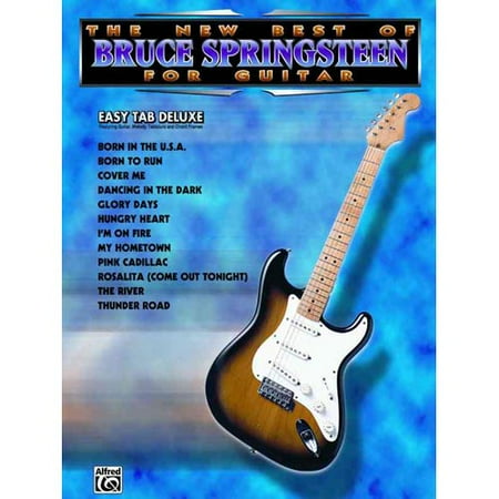 The New Best of Bruce Springsteen for Guitar : Easy Tab (The Best Of Bruce Dickinson)