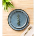 thumbnail image 4 of AmorArc Ceramic Dinner Plates Set of 2, 10.5 Inch Large Stoneware Plates for Kitchen, Microwave& Dishwasher Safe, Scratch Resistant-Space Blue, 4 of 4