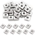 thumbnail image 1 of 25Pcs M6 Slide in T Nut 3030 Aluminum Extrusion T Nuts, M6 Sliding T Nuts Tee Slot Nuts for 3D Printer, CNC Router, 3030 Series Aluminum Extrusion Profile with Slot 8mm 3030 Series M6 25 Pack, 1 of 7