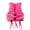 Hot Pink, variant on LEKDFST Kids Swim Vest Girls Boys Learn To Swim Toddler Life Jacket Swimming Aid for Pool Beach Float Jacket 2-10 years Blue