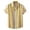 Yellow, variant on Boys Short Sleeve Striped Shirt, Classic Button Down Collared Top for School 3-16 Years