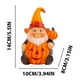 thumbnail image 2 of Adorno Luminoso de Resina con Forma de Gnomo Anciano y Calabaza para Halloween | 14,5 Cm X 10 Cm X 7,5 Cm | Tema Navideño | Decoración para El Hogar, 2 of 5