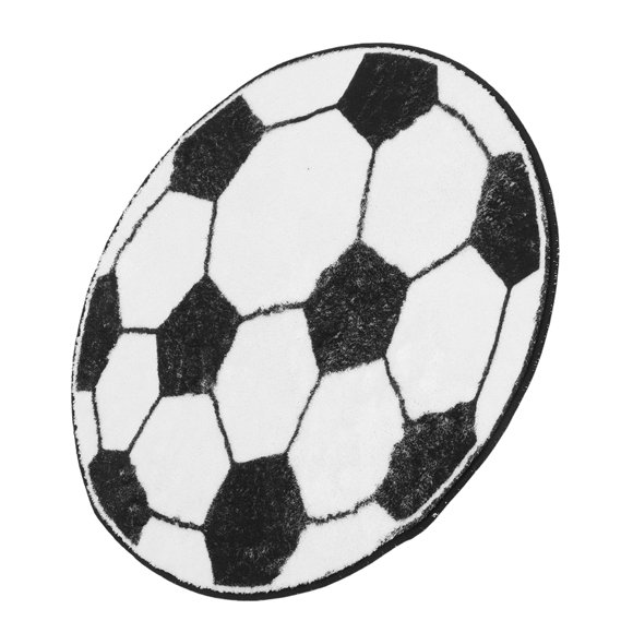 COSMOBETTY Alfombra De Fútbol Para Con Patrón Deportivo Multicolor Y Soporte Cómodo