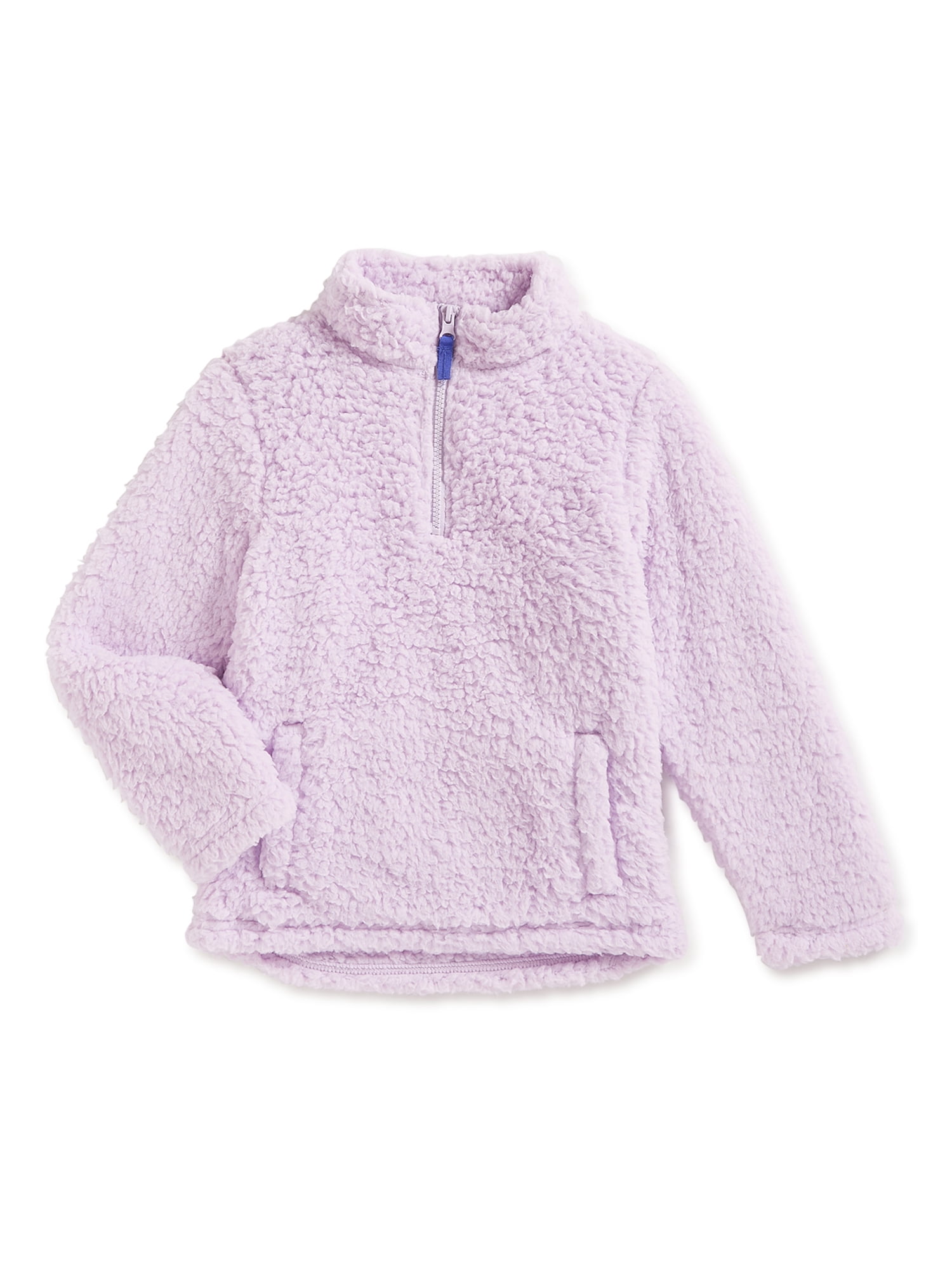 quarter zip sherpa pullover walmart